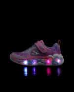 SKECHERS Lighted Satin Gore  Strap W/ Sparkle Mesh  Glitter Overlays - Image 8