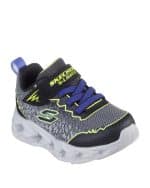SKECHERS Lighted Gore  Strap Sneaker W/ Textured Upper - Image 3