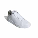 ADIDAS ADVANTAGE BASE      FTWWHT/FTWWHT/ORBGRN - Image 3