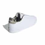 ADIDAS ADVANTAGE BASE      FTWWHT/FTWWHT/ORBGRN - Image 4