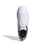 ADIDAS ADVANTAGE BASE      FTWWHT/FTWWHT/ORBGRN - Image 5