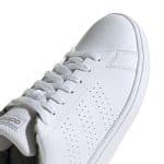 ADIDAS ADVANTAGE BASE      FTWWHT/FTWWHT/ORBGRN - Image 7