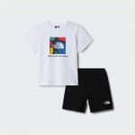 THE NORTH FACE KID BOX NSE PLAY SET TNF WHT/TNF BLK, 7