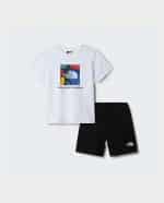 THE NORTH FACE KID BOX NSE PLAY SET TNF WHT/TNF BLK, 7