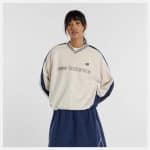 NEW BALANCE ΜΠΟΥΦΑΝ SATIN WOVEN PULLOVER