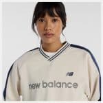 NEW BALANCE ΜΠΟΥΦΑΝ SATIN WOVEN PULLOVER - Image 4