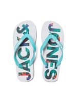 JACKJONES JFWLOGO PALM PRINT FLIP FLOP