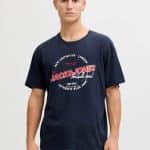 JACKJONES JJELOGO TEE SS O-NECK 2 COL SS26 SN