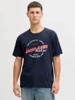 JACKJONES JJELOGO TEE SS O-NECK 2 COL SS26 SN