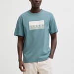 JACKJONES JCOFUSION DOTS PRINT TEE SS CREW SN
