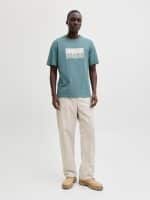 JACKJONES JCOFUSION DOTS PRINT TEE SS CREW SN - Image 6
