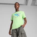 PUMA GRAPHICS Multiple Cat Logo Tee