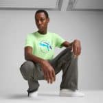 PUMA GRAPHICS Multiple Cat Logo Tee - Image 3