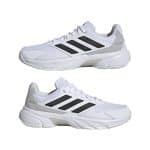 ADIDAS CourtJam Control 3  FTWWHT/CBLACK/GRETWO - Image 9