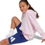 ADIDAS KIDS J BL KN SH 210      DKBLUE/WHITE - Image 4