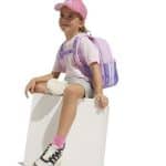 ADIDAS KIDS LK LIN T-SET        CLPINK/WHITE - Image 3