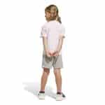 ADIDAS KIDS LK LIN T-SET        CLPINK/WHITE - Image 5