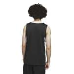 ADIDAS 3-STRIPES TANK      BLACK/WHITE - Image 2