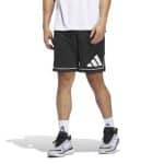 ADIDAS BOS SHORT           BLACK/WHITE