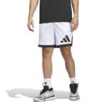 ADIDAS BOS SHORT           WHITE/BLACK