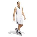 ADIDAS 3-STRIPES TANK      WHITE/BLACK - Image 5