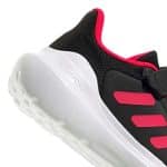 ADIDAS Tensaur Run 3.0 EL  CBLACK/LUCRED/FTWWHT - Image 8