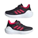 ADIDAS Tensaur Run 3.0 EL  CBLACK/LUCRED/FTWWHT - Image 9
