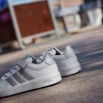 ADIDAS GRAND COURT 3.0 EL  FTWWHT/SILVMT/SILVMT - Image 13