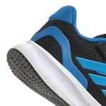 ADIDAS RUNFALCON 5 EL C    CBLACK/LUAQ/LURABL - Image 8