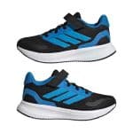 ADIDAS RUNFALCON 5 EL C    CBLACK/LUAQ/LURABL - Image 9