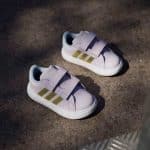 ADIDAS GRAND COURT ELSA I  ICELAV/GOLDMT/GLOBLU - Image 11