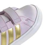ADIDAS GRAND COURT ELSA I  ICELAV/GOLDMT/GLOBLU - Image 7