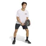 ADIDAS  PADEL WANTED T WHITE - Image 5