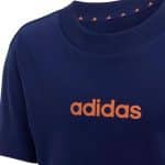 ADIDAS LK LIN T-SET        DKBLUE/DUOR - Image 4