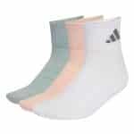 ADIDAS C ESS ANK 3P        BLUPNK/WHITE/WOSA