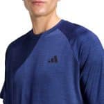 ADIDAS TECHESS TEE         DKBLUE/LEGINK - Image 3