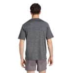 ADIDAS TECHESS TEE         BLACK/GREFIV - Image 2