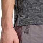 ADIDAS TECHESS TEE         BLACK/GREFIV - Image 4