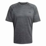 ADIDAS TECHESS TEE         BLACK/GREFIV - Image 6