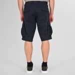 Rebase Mens Cargo Black Shorts Anthracite - Image 2