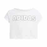 ADIDAS JG CRPD T           WHITE/BLACK