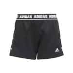 ADIDAS JG D KN SHORT       BLACK/WHITE