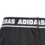ADIDAS JG D KN SHORT       BLACK/WHITE - Image 3