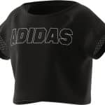 ADIDAS JG CRPD T           BLACK/WHITE