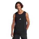 ADIDAS M SL TANK           BLACK/WHITE