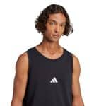 ADIDAS M SL TANK           BLACK/WHITE - Image 4