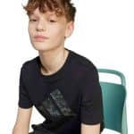 ADIDAS J CAMO T            BLACK - Image 6