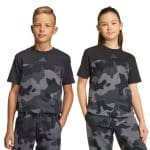 ADIDAS J  CAMO T           BLACK/CARBON