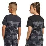 ADIDAS J  CAMO T           BLACK/CARBON - Image 2