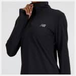 NEW BALANCE ΜΠΛΟΥΖΑ SPORT ESSENTIALS SPACE DYE QUARTER ZIP - Image 4